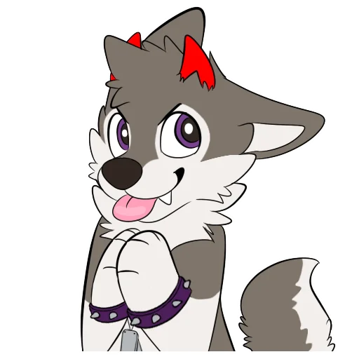😈 Стикер «Toony Faust (crazyhusky)» для Telegram