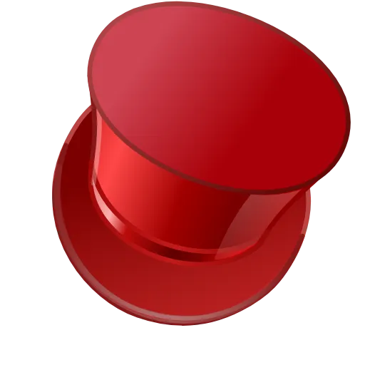 Стикер 13 Top Hat