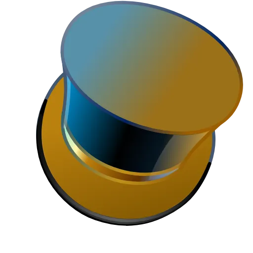 Стикер 17 Top Hat