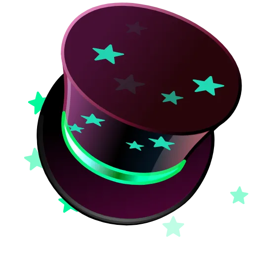 Стикер 27 Top Hat