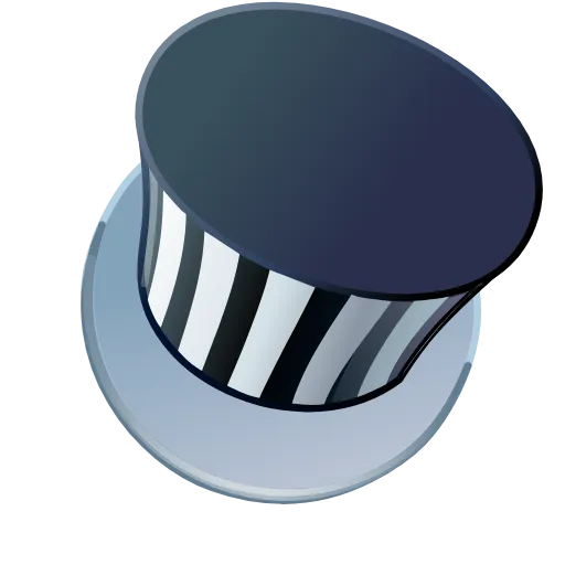 Стикер 51 Top Hat