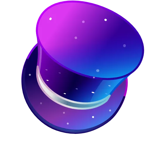 Стикер 12 Top Hat
