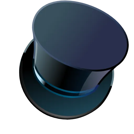 Стикер 16 Top Hat
