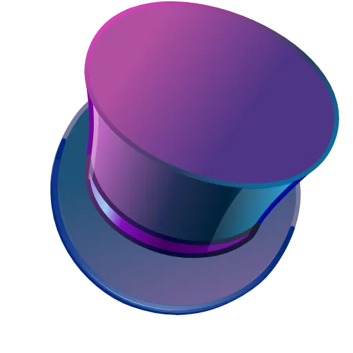 Стикер 14 Top Hat