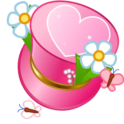 Стикер 34 Top Hat