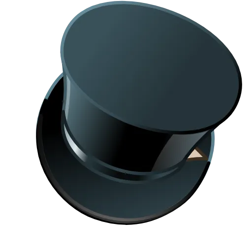 Стикер 47 Top Hat
