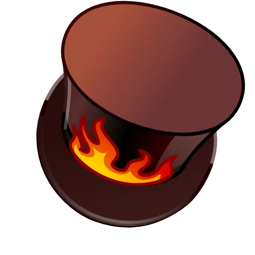 Стикер 7 Top Hat