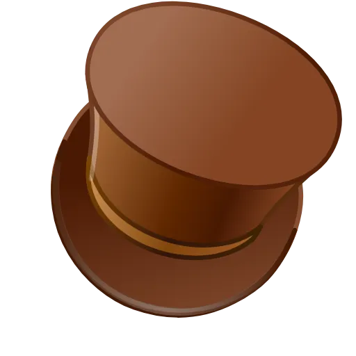 Стикер 52 Top Hat
