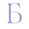 💜 Эмодзи «Фиолетовые светлые буквы, иконки» для Telegram