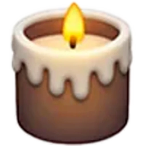 🕯 Эмодзи «Английские пряничные буквы» для Telegram