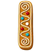 🤩 Эмодзи «Английские пряничные буквы» для Telegram
