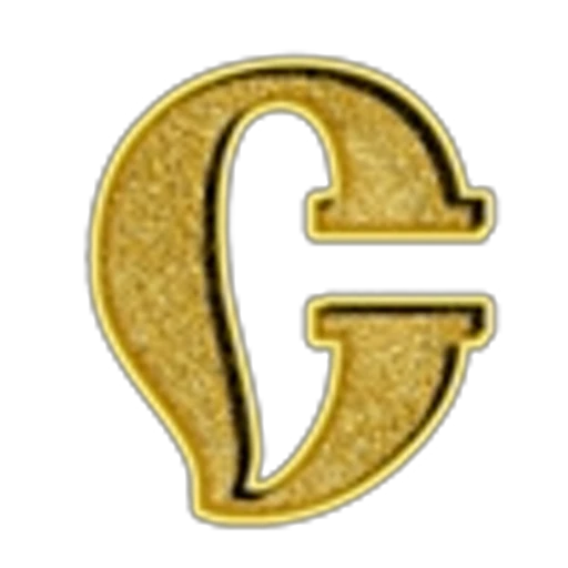 🤩 Эмодзи «Золотые буквы» для Telegram