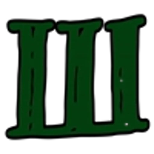 🤩 Эмодзи «green latinica» для Telegram