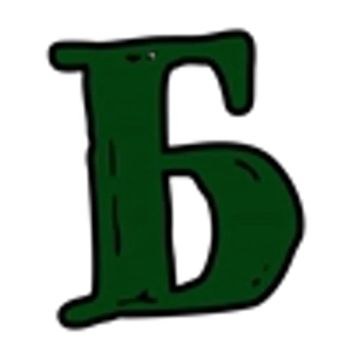 🤩 Эмодзи «green latinica» для Telegram
