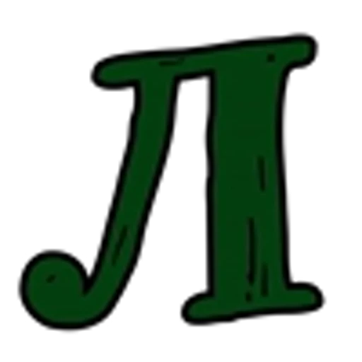 🤩 Эмодзи «green latinica» для Telegram