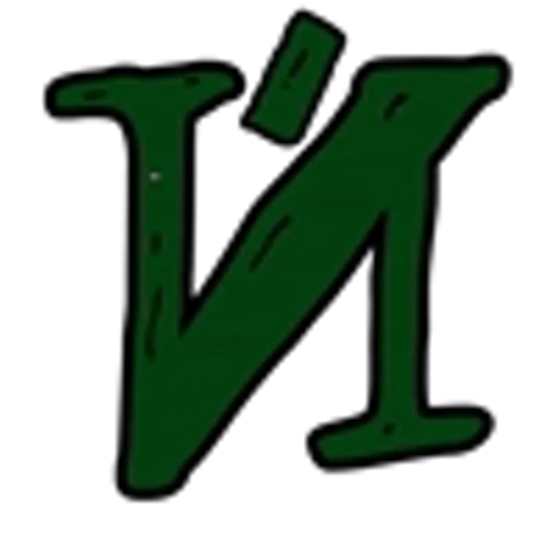 🤩 Эмодзи «green latinica» для Telegram