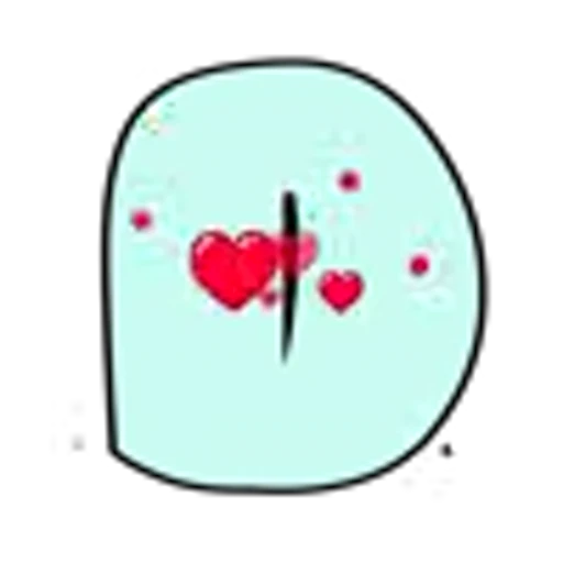 🤩 Эмодзи «Анимированные буквы с сердечками» для Telegram