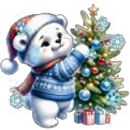 🤩 Эмодзи «Голубые буквы с анимацией» для Telegram