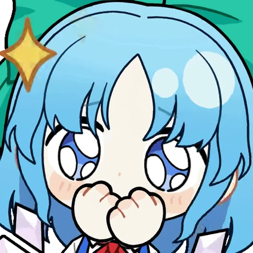 🤩 Стикер «琪露诺» для Telegram