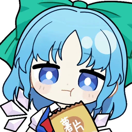 😋 Стикер «琪露诺» для Telegram