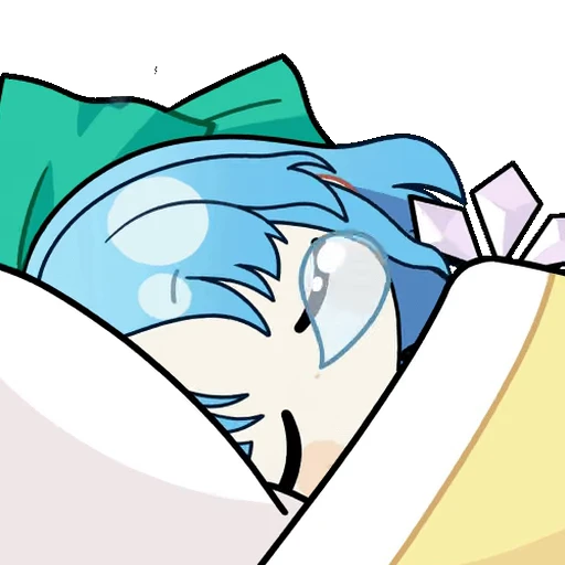 😴 Стикер «琪露诺» для Telegram