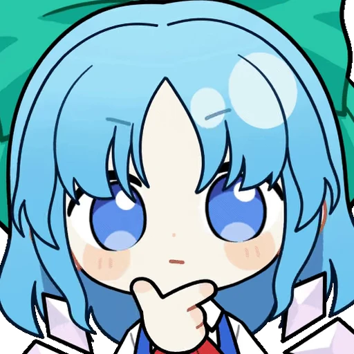 🤔 Стикер «琪露诺» для Telegram