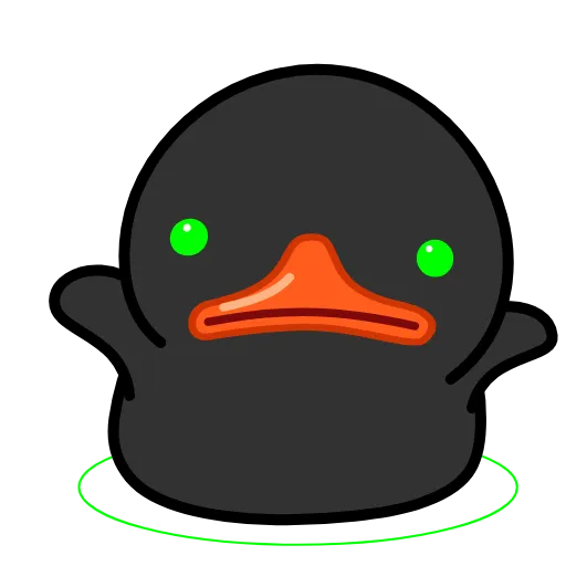 Стикер 11 Toxic Duck