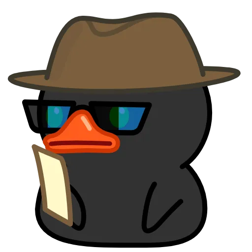 Стикер 20 Toxic Duck