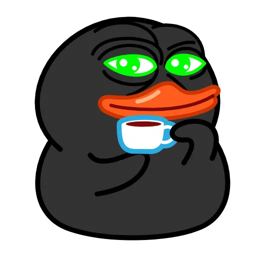 Стикер 16 Toxic Duck