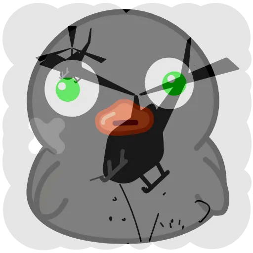 Стикер 7 Toxic Duck