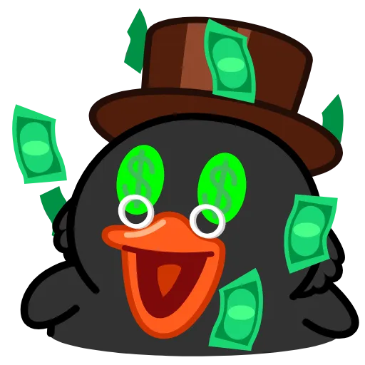 Стикер 15 Toxic Duck