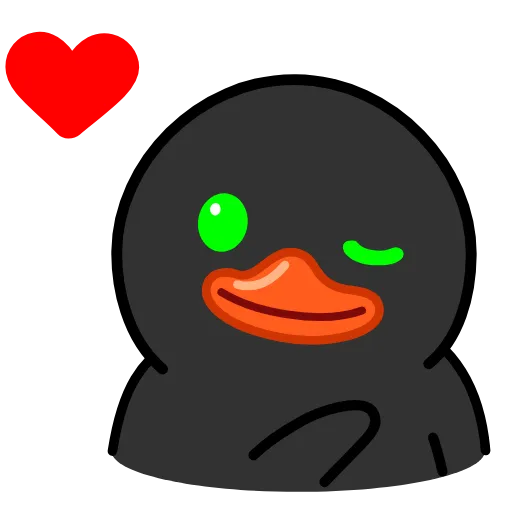 Стикер 2 Toxic Duck