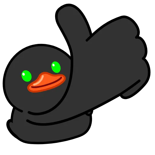 Стикер 3 Toxic Duck