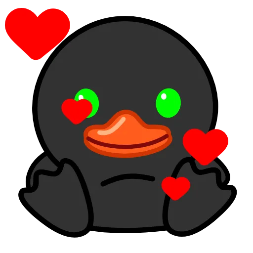 Стикер 18 Toxic Duck