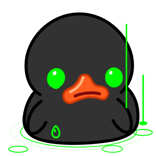 Стикер 6 Toxic Duck