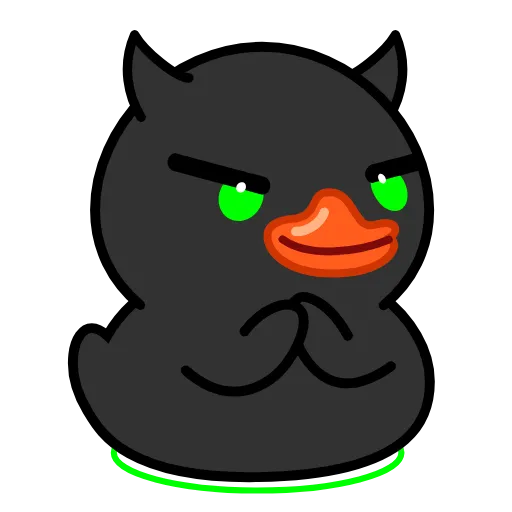 Стикер 8 Toxic Duck
