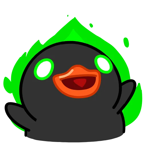 Стикер 13 Toxic Duck