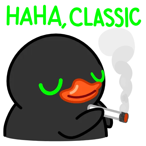 Стикер 12 Toxic Duck