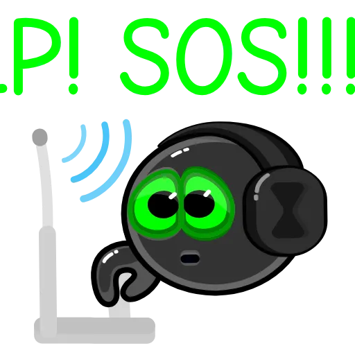 Стикер 8 Toxic Koloboks