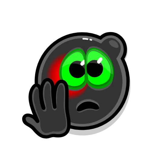 Стикер 18 Toxic Koloboks