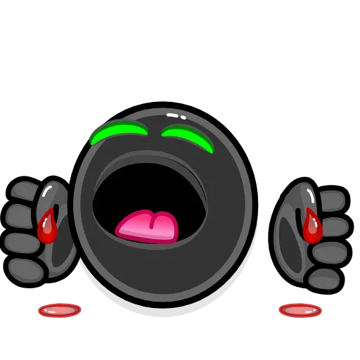 Стикер 26 Toxic koloboks Mini