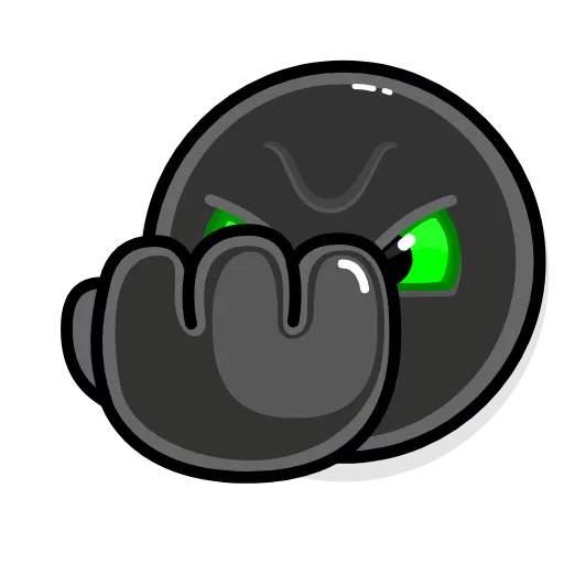 Стикер 3 Toxic koloboks Mini