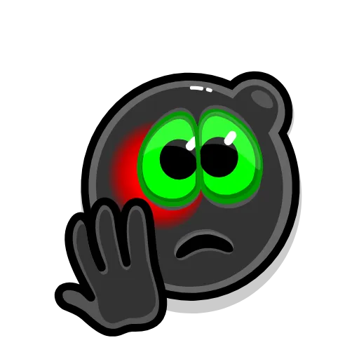 Стикер 17 Toxic koloboks Mini