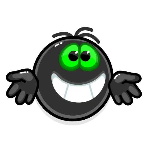Стикер 2 Toxic koloboks Mini