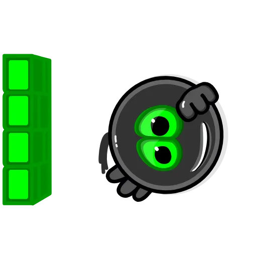 Стикер 5 Toxic koloboks Mini
