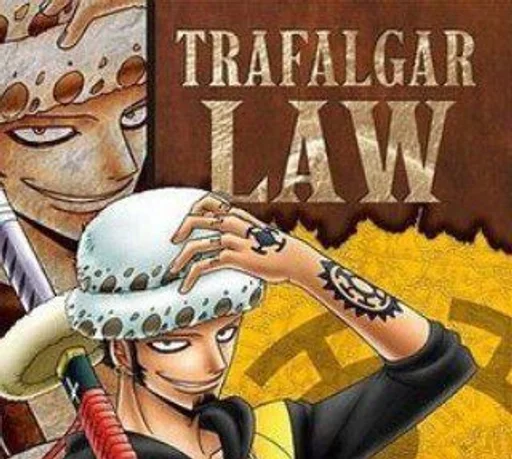 Стикерпак Trafalgar Law для Telegram — скачать