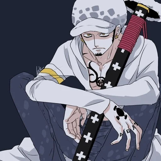 🔪 Стикер «Trafalgar Law» для Telegram