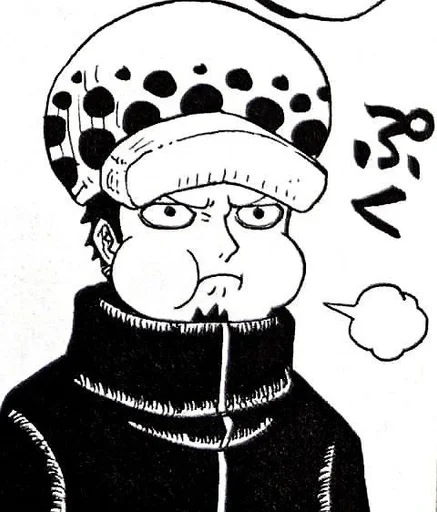 🔪 Стикер «Trafalgar Law» для Telegram