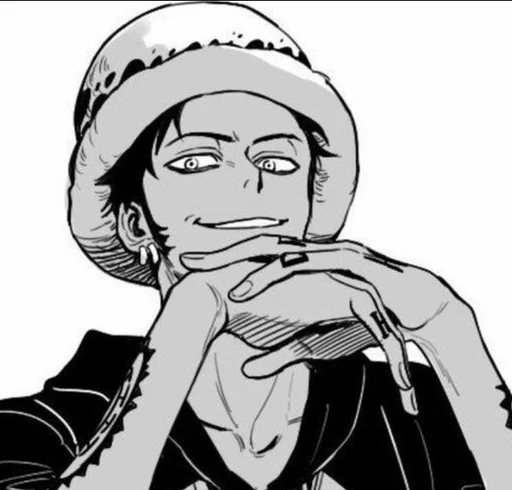🔪 Стикер «Trafalgar Law» для Telegram