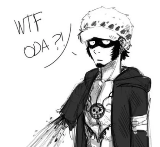 🔪 Стикер «Trafalgar Law» для Telegram